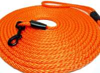 Laisse pour chat néon orange de haute qualité de 5 et 10 mètres de long